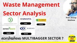 Waste Management Sector Analysis ഭാവിയിലെ MULTIBAGGER SECTOR ?