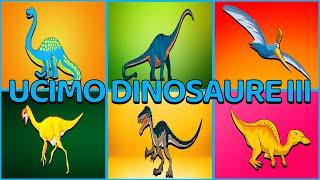 DINOSAURI PUZZLE III- Učimo dinosaure - Pepi TV - ucimo zivotinje - Dinosaurusi za djecu - Dinosauri