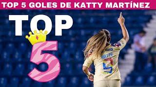 Los mejores goles de Katty Martínez con América