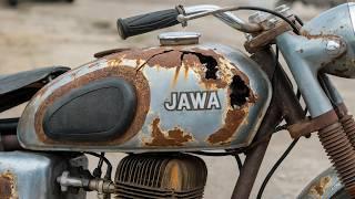 JAWA Motorcycle Full Restoration | Restored Rusty Old JAWA Motorcycle