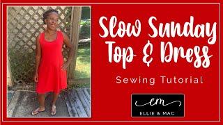 Let's Take It Slow and Sew This Perfect Dress!