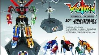 Toynami 30th Anniversary Voltron Collector's set diecast robot review
