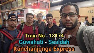 Ride Along on the Scenic 13174 KANCHANJUNGA EXPRESS | Guwahati to Sealdah Journey!