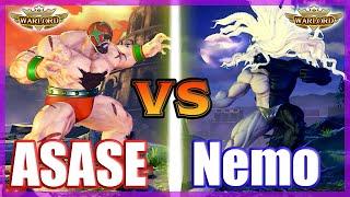 SFV CE  ASASE (Zangief) vs Nemo (Gill) FT2