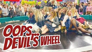 Blonde Girls Challenge - Devil’s Wheel at Oktoberfest 2024