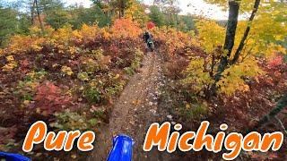 Fall Colors on Dirt Bikes | Riding Dirt Bikes in Michigan