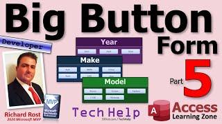 Dynamic Forms with Big Buttons for Data Entry in Microsoft Access, Part 5