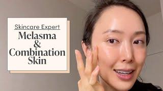 A Dermatologist’s Combination Skin & Melasma Nighttime Skincare Routine | Skincare Expert