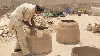 Making Mud Oven Tandoor Amazing Complete Making Process|| What A Skills working Talent