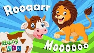 Animal Sounds for kids | farm animals song for Children and Kids | Busy Bees Nursery Rhymes 