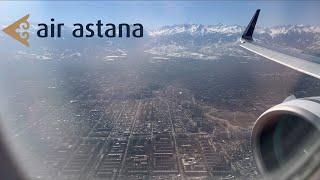 FLYING AIR ASTANA’S *NEWEST* BUSINESS CLASS | AIRBUS A321neo | Astana - Almaty