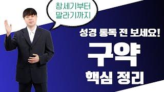 구약성경 핵심 요약 |  구약 총정리  | 성경통독 전 꼭 봐야할 영상