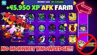 FASTEST AFK Monkey Ace XP Farm for Paragon BTD-6