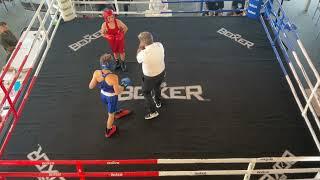 Charlie Kaata in Red from Nabbys VS Lucas Potter in blue from Whangarei at Young Guns 17