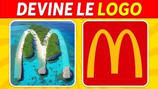 Devine le LOGO caché par l'ILLUSION  35 Niveaux | Quiz de Logos