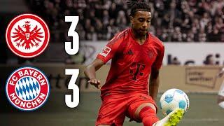 6-Tore-Spektakel endet Unentschieden | Eintracht Frankfurt - FC Bayern 3:3 | Highlights & merh