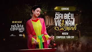 KARAOKE | GIAI ĐIỆU VIỆT NAM MÌNH | MASEW x REII x TUẤN CRY | FPT Edu Tích Tịch Tình Tang