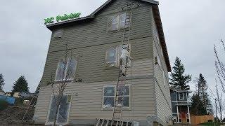 Professional Exterior House Painting FAST Airless Spray