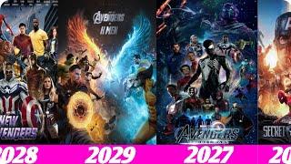 TOP 100 UPCOMING MCU MOVIES AND TV SHOWS IN (2025-2030)