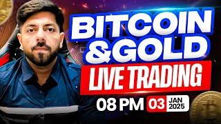 Live Intraday Trading | Crypto Bitcoin Live | VP Financials