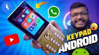 I TESTED This Unique Keypad ANDROID Phone BlackZone Winx 4G+ Review!!