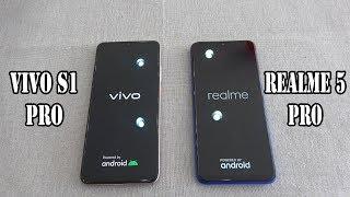 Vivo S1 Pro vs Realme 5 Pro  | SpeedTest and Camera comparison