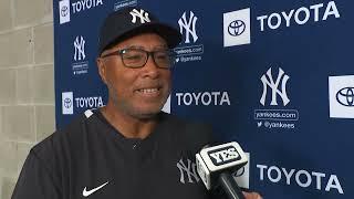 Yankees legend Bernie Williams on Jasson Domínguez & visiting camp