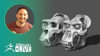 The Basics of Sculpting an Organic Skull - Pavlovich Workshop - Michael Pavlovich