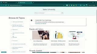 Mastering Amazon Seller Central: How to Use Amazon's Seller Support Training Videos