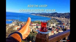 Rize'de Gezip Görebileceğiniz Güzel Yerler...