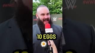 TRIPLE H REACTS TO BRAUN STROWMAN'S INSANE BREAKFAST ORDER  SO FUNNY!