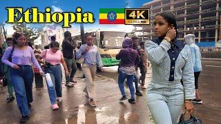 ከቦሌ24-ቦሌ ኤድና Addis Ababa Walking Tour (530) Bole 24 - Edna,  Ethiopia [4K]