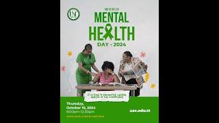 USC [] World Mental Health Day [] Thursday 10th October 2024