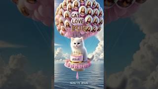 CAT love Jesus Papa #jesus #cat
