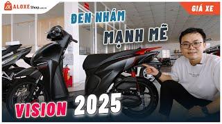 Honda Vision 2025 Thể Thao - Đen Nhám "TEM MỚI" quá nét - Có nên mua Vision 2025 lúc này? Alo Xe