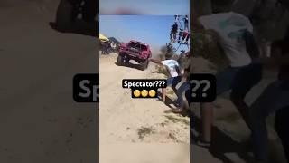 Trophy Truck hitting spectators at Baja 1000!  #racing #offroad #shorts