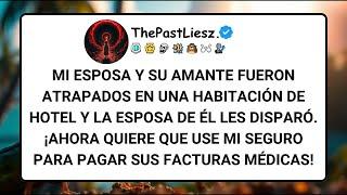 MI ESPOSA Y SU AMANTE FUERON ATRAPADOS EN UNA HABITACIÓN DE HOTEL Y LA ESPOSA DE ÉL LES DISPARÓ  ¡AH