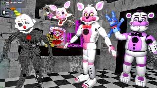 ЖИВЫЕ АНИМАТРОНИКИ в ПИЦЦЕРИИ ФНАФ 5 || Garry's Mod FNAF