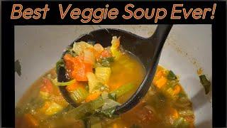 Seriously Good Vegetable Soup | Easy, Healthy, & Delicious Recipe