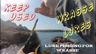 Lure Fishing for Wrasse  - Keep Used Wrasse Lures - HRF