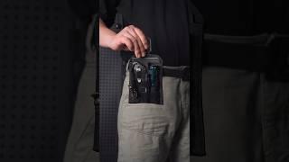️ TACTICAL GEEK EXT3: Ultra-slim tool pouch, U-strap for easy keychain attachment.