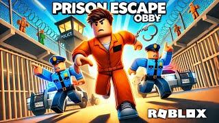 TRYING ROBLOX FOR THE FIRST TIME!  (Prison Escape Obby) #roblox