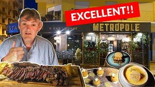 Portuguese Jimmy Reviews - Tackling a MASSIVE Tomahawk Steak at Metropole | Algarve Appetite