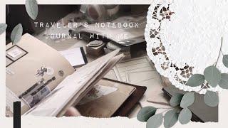 — traveler's notebook journal with me | in its time
