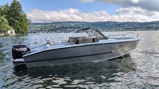 Silver HAWK BR + Suzuki DF100BTL - Silverboats - Aluminiumboot - Sportboot - 4K UHD -