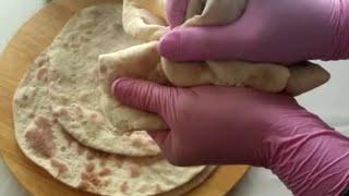 طرز تهیه نون تافتون خونگی ||  How To Bake Taftoon Bread