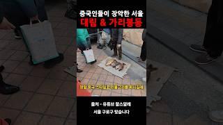 중국인들이 장악한 서울 구로구 가리봉동 대림