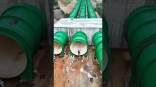 How Are Thick Plastic Pipes Joined Together? The Power of Butt Fusion Welding! #shorts
