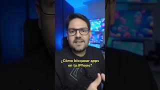 Truco iPhone - ¿Cómo bloquear aplicaciones? #shorts