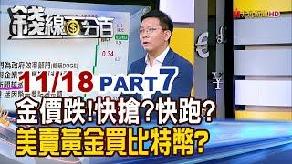 《金價跌!快搶?快跑? 美政府賣黃金買比特幣?》【錢線百分百】20241118-7│非凡財經新聞│